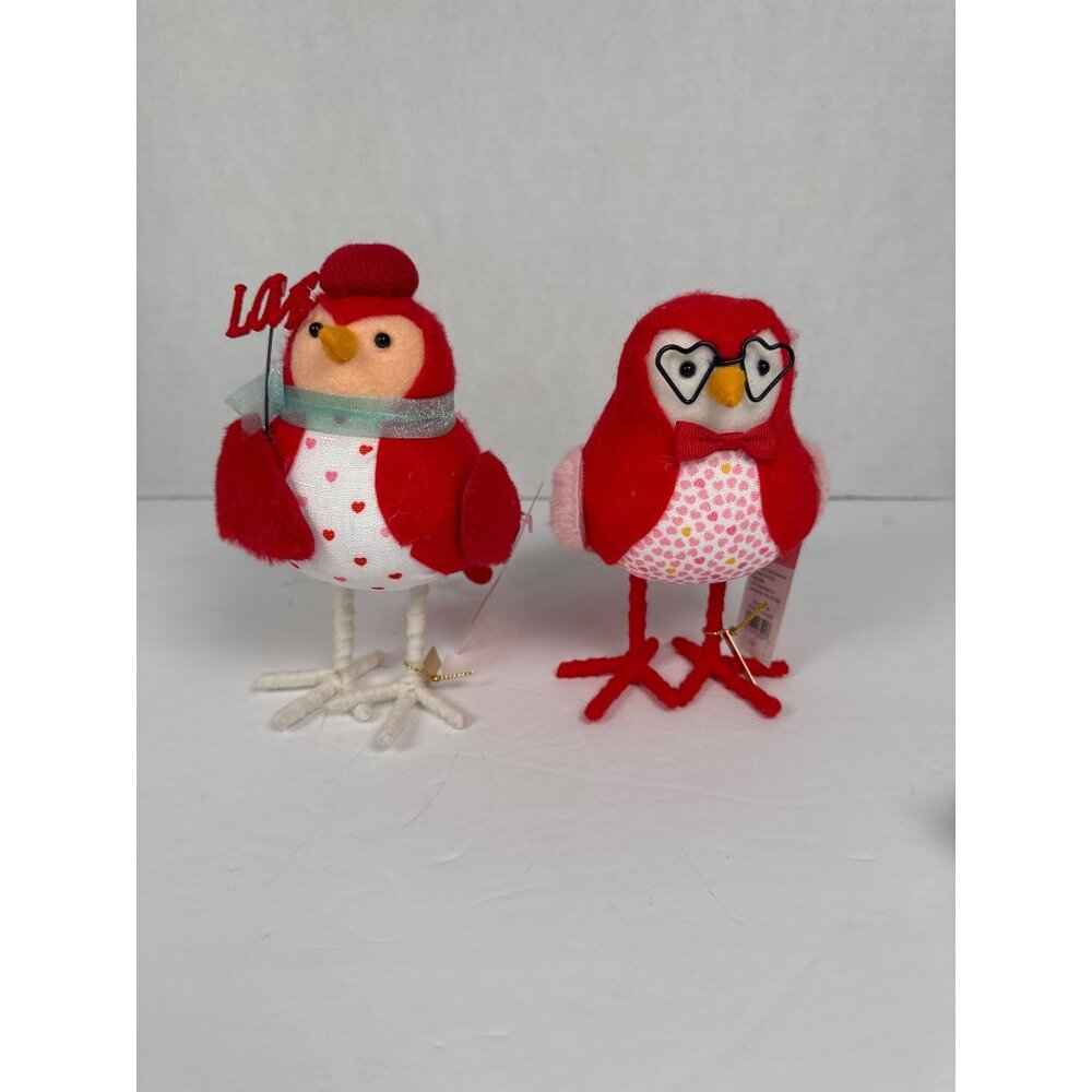 Valentines Target Wondershop Featherly Friends Fabric Birds Aerial & Fledge NWT‎